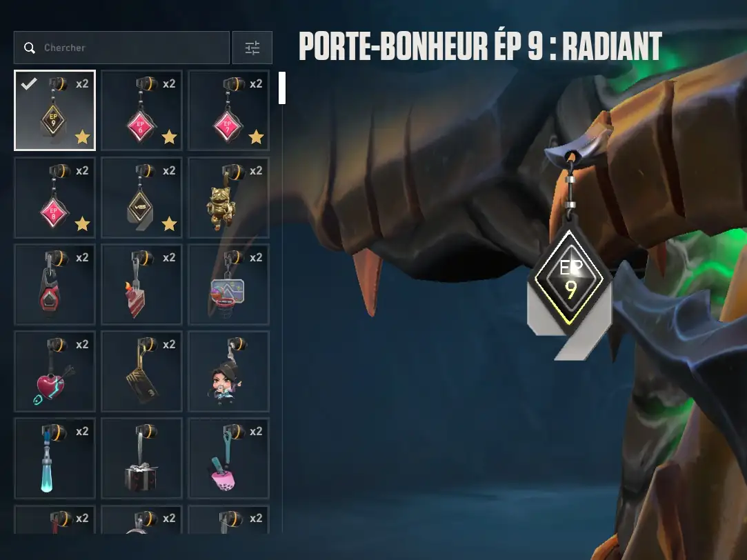 Compte EU Radiant Niv 498 peak 593